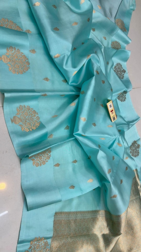 Pure Raw Mango Silk Saree