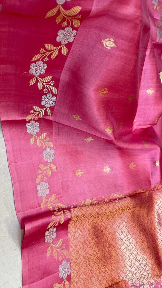 Pure Raw Mango Silk Saree