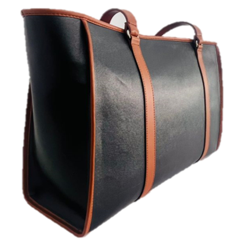 B-316 PU Monogram Tote Bag