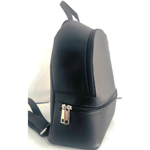 Pu Women Pixie Backpack - Color: Black