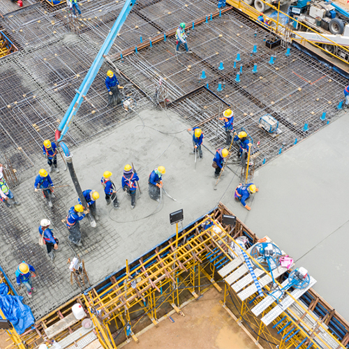 Grade M5 To M70 Ready Mix Concrete - Color: Grey