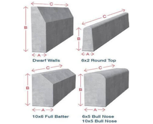 Concrete Kerb Stones