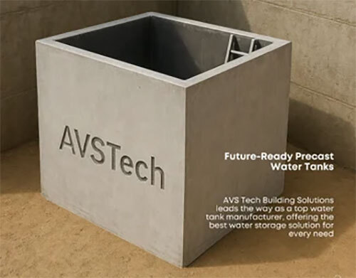 Precast Concrete Water Tank