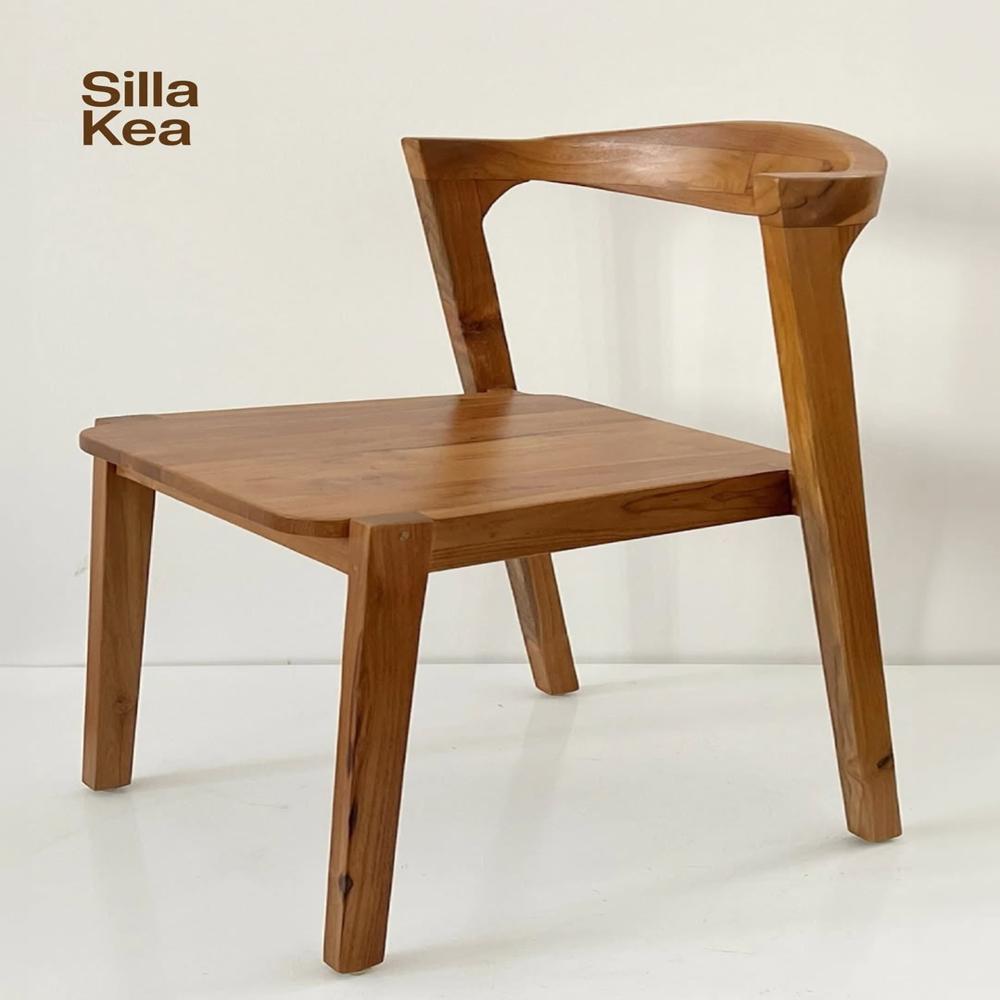 Solid Wood Study Chair - Artwork: Machine Made