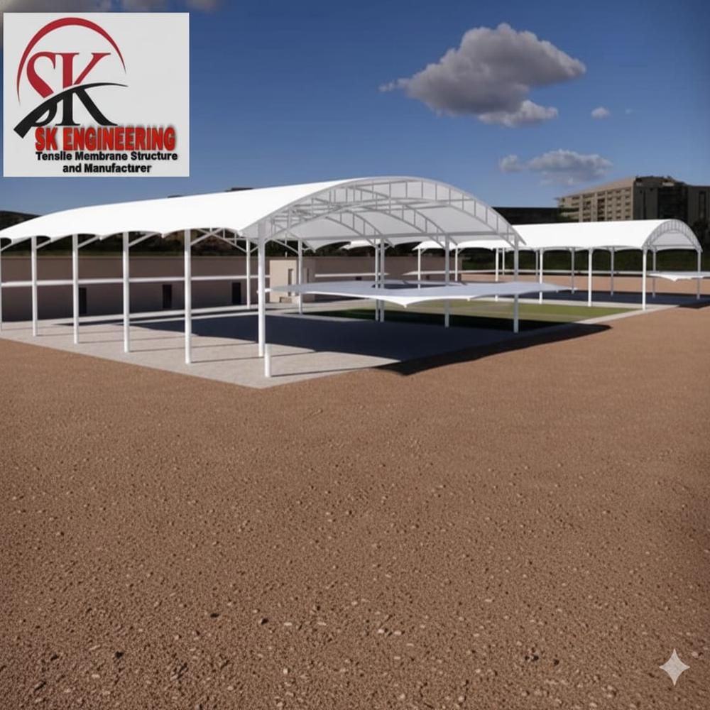 BANQUET HALL RAOUND TENSILE   STRUCTURE