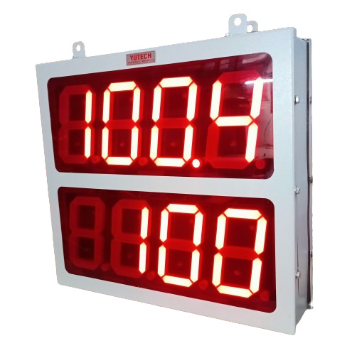 Dual Line Jumbo Display - Dimension (L*W*H): 300-460 X 130-250 X 50-140 Millimeter (Mm)