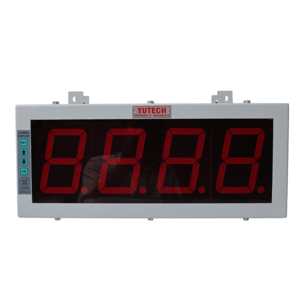 Jumbo Display 4 Inch - Accuracy: High Precision Measurement  %