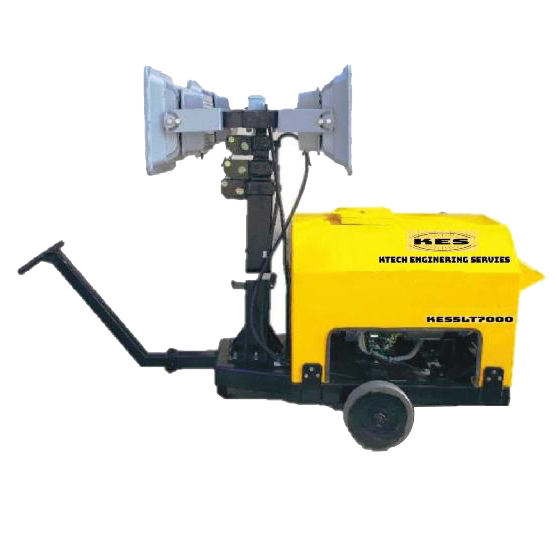 Mobile Lighting Tower/telesopic(3kva To 7.5kva ) - Color: As Per Req