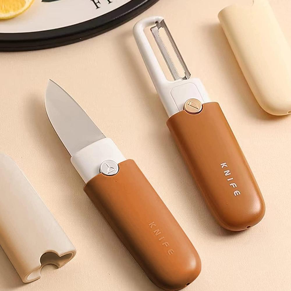 2 in 1 Peeler Knife Set 