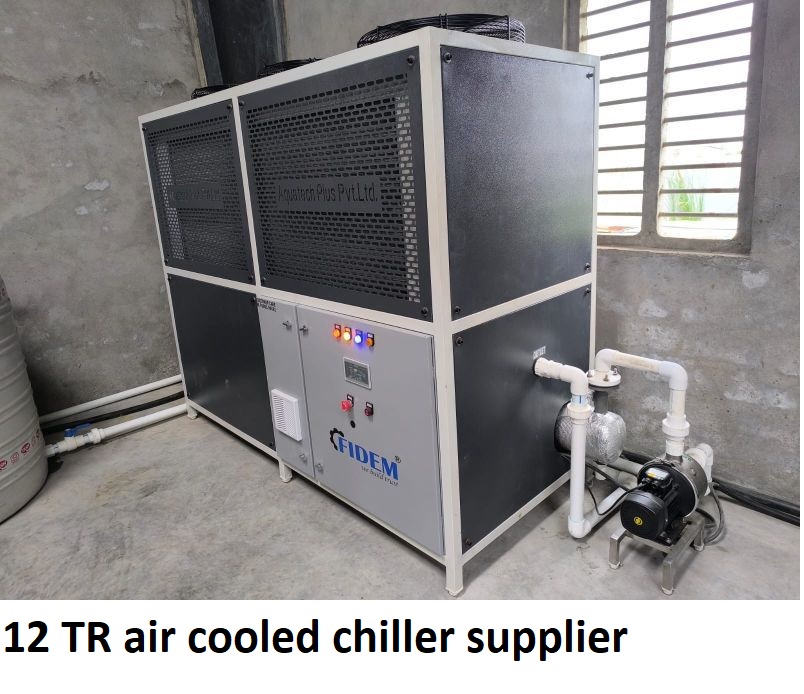 12 TR air cooled chiller supplier