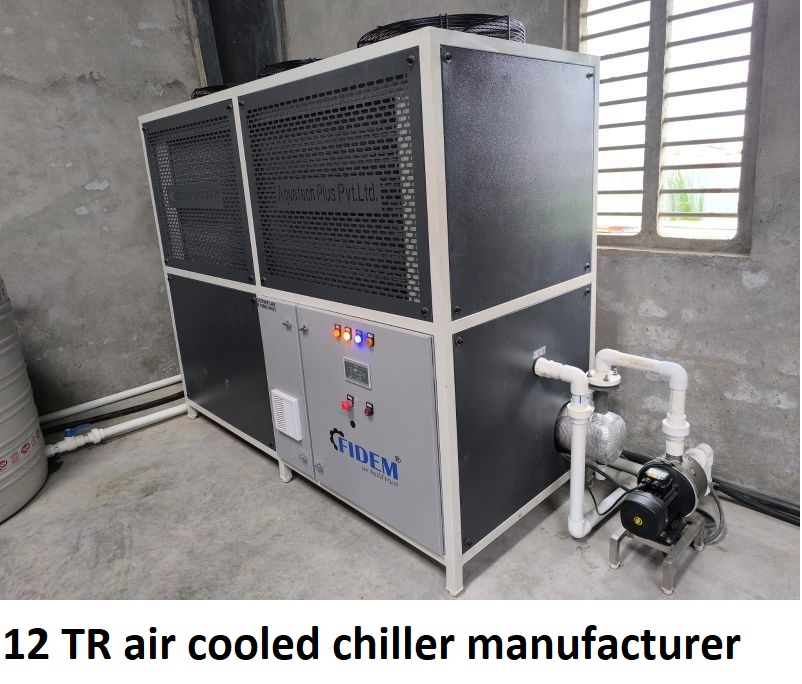 12 Tr Air Cooled Chiller Manufacturer - Application: Chilling Water