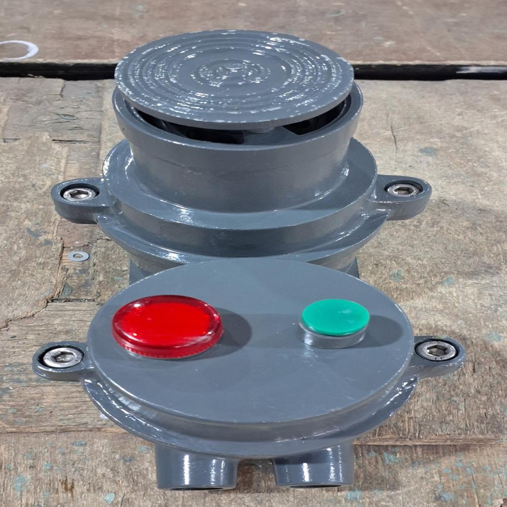 Flameproof Hooter With Indicator & Acknowledgement