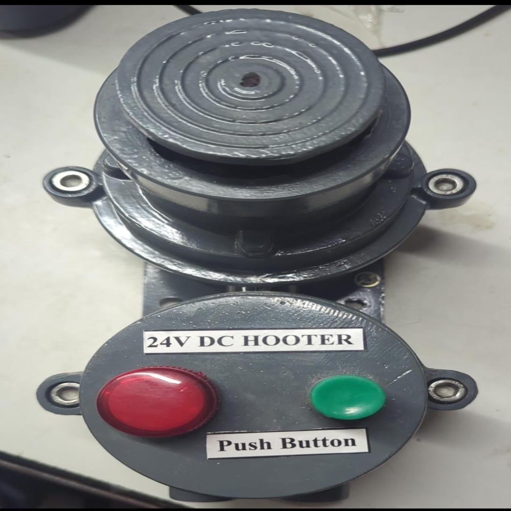 Flameproof Hooter With Indicator & Acknowledgement - Alarm Light Color: Red