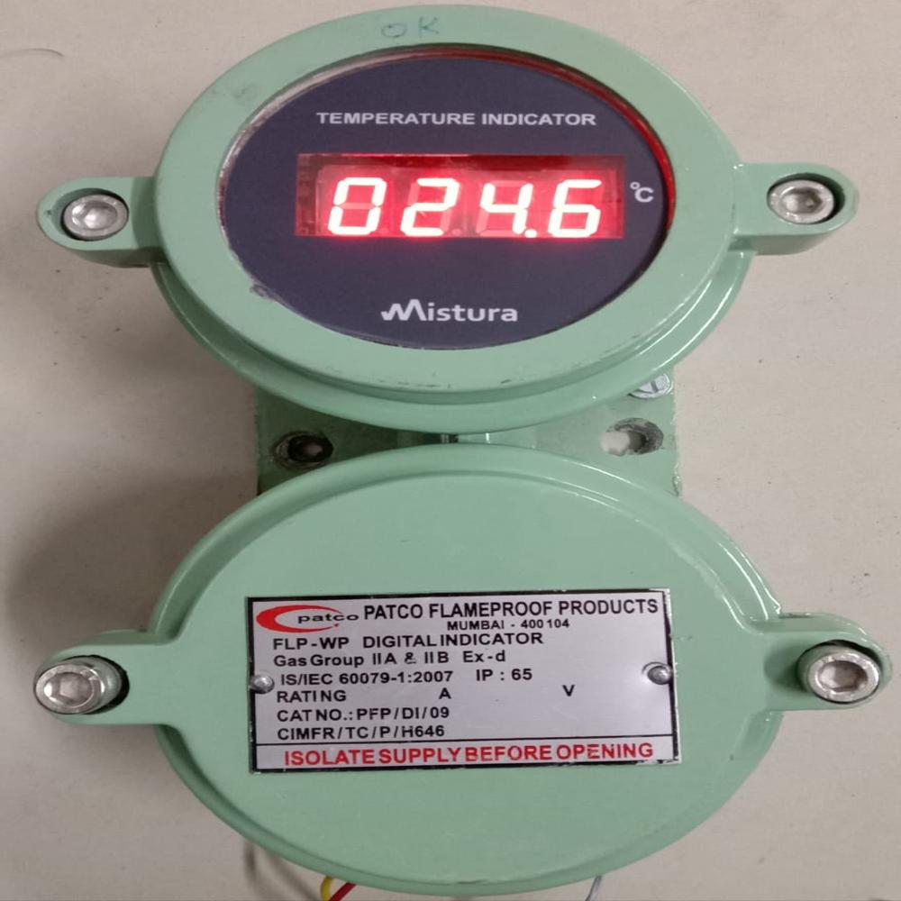 Flame Proof Digital Temperature Indicator