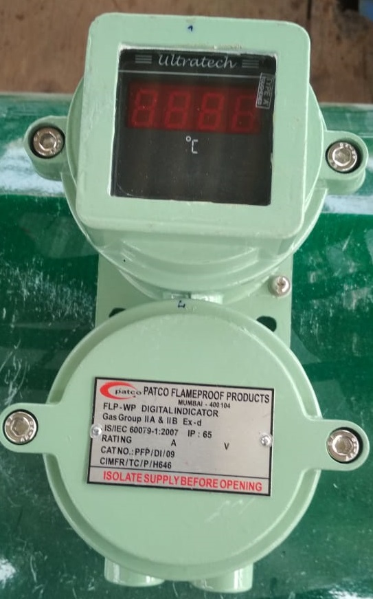 Flame Proof Digital Temperature Indicator