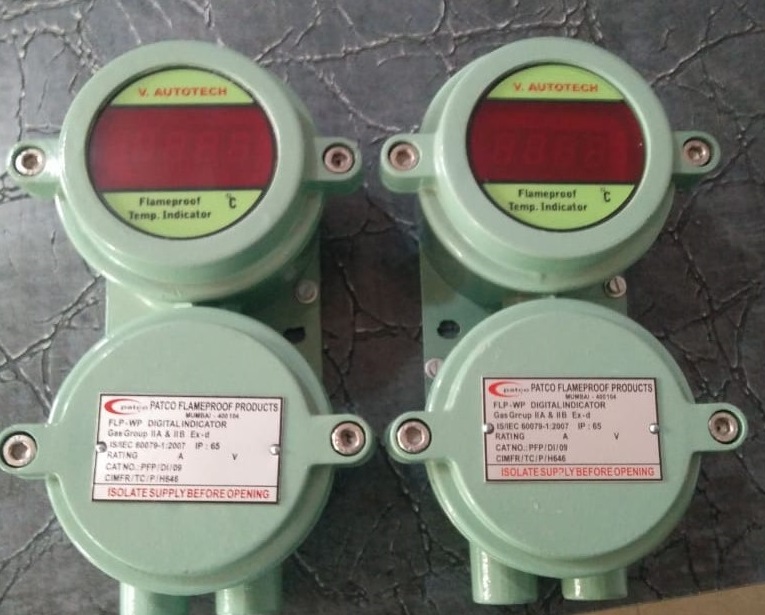 Flame Proof Digital Temperature Indicator