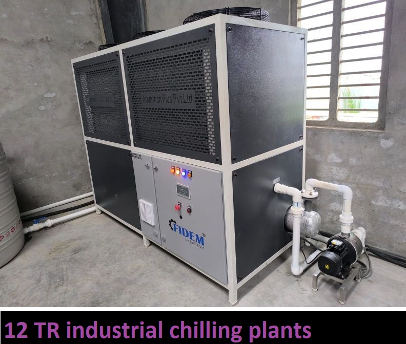 12 TR industrial chilling plants	