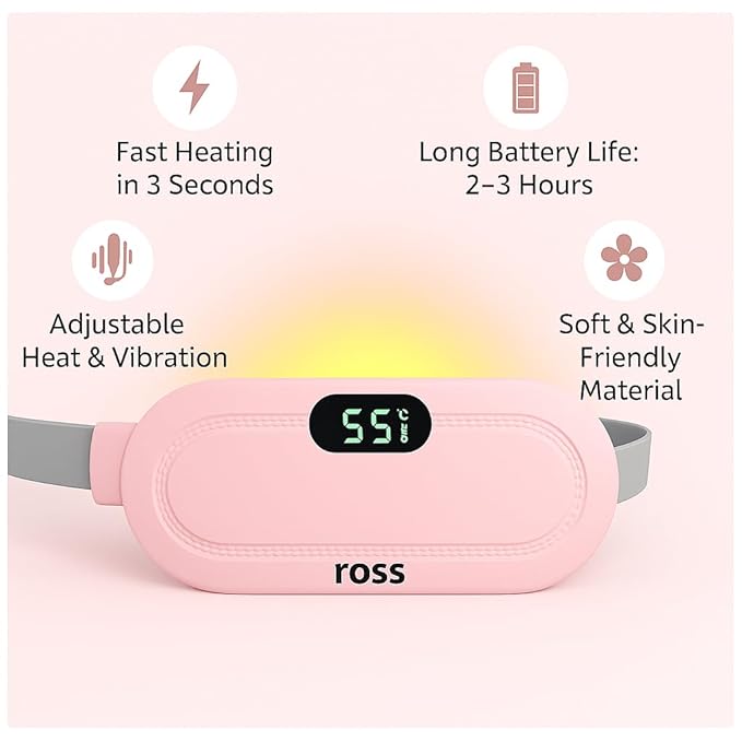  Period Cramp Relief Warm Palace Belt for Womens 