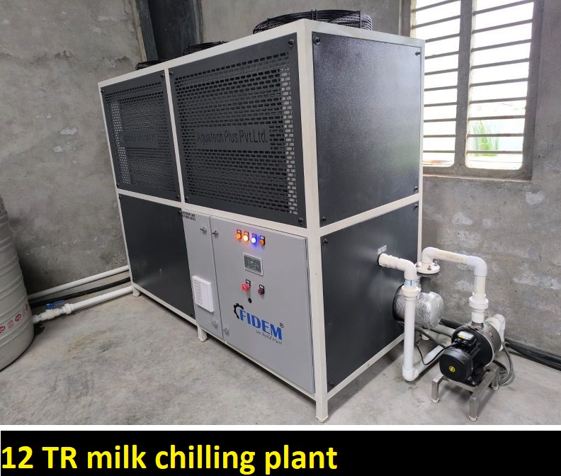 12 TR milk chilling plant	