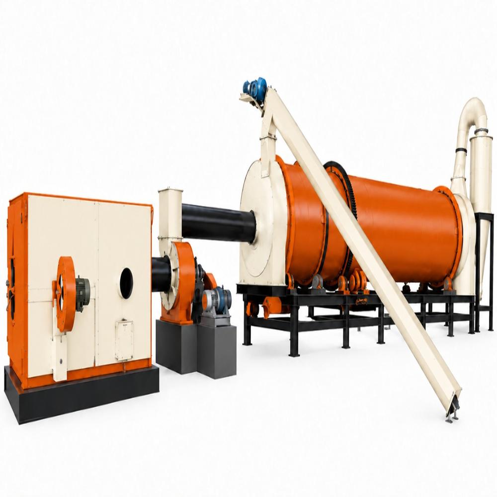 BIOMASS DRYER - ROTARY DRUM TYPE
