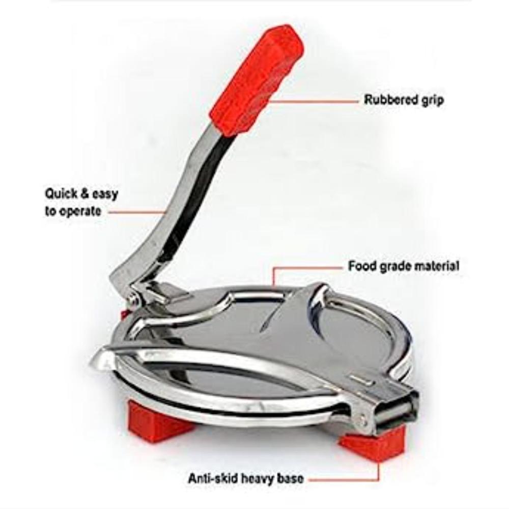 Stainless Steel Puri Maker Press Machine 