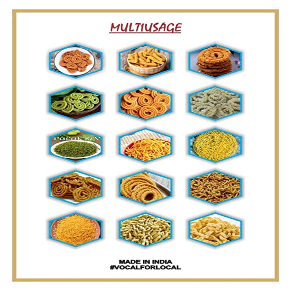 15 in 1 Stainless Steel Kitchen Press