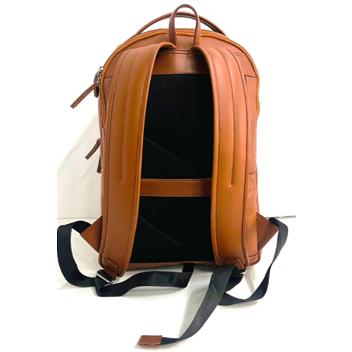Pu Men's Backpack - Color: Tan