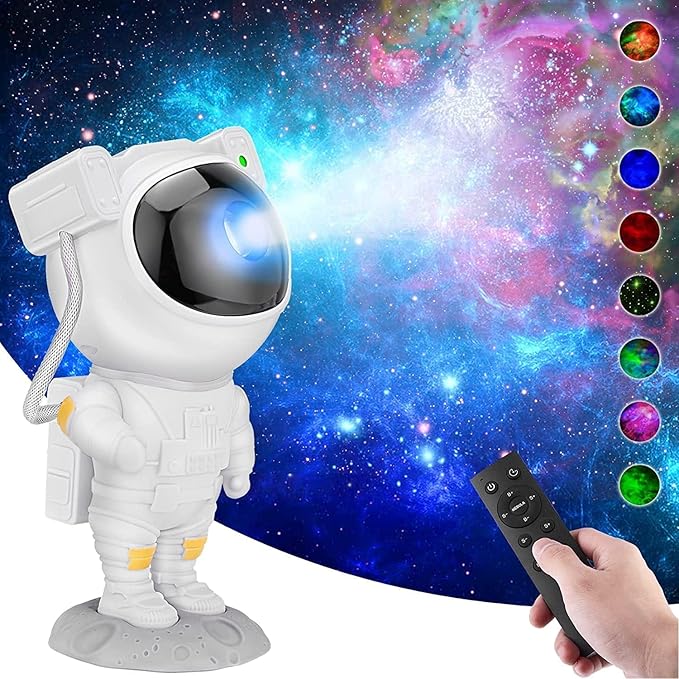 Astronaut Galaxy Light Projector - Color: Multicolor