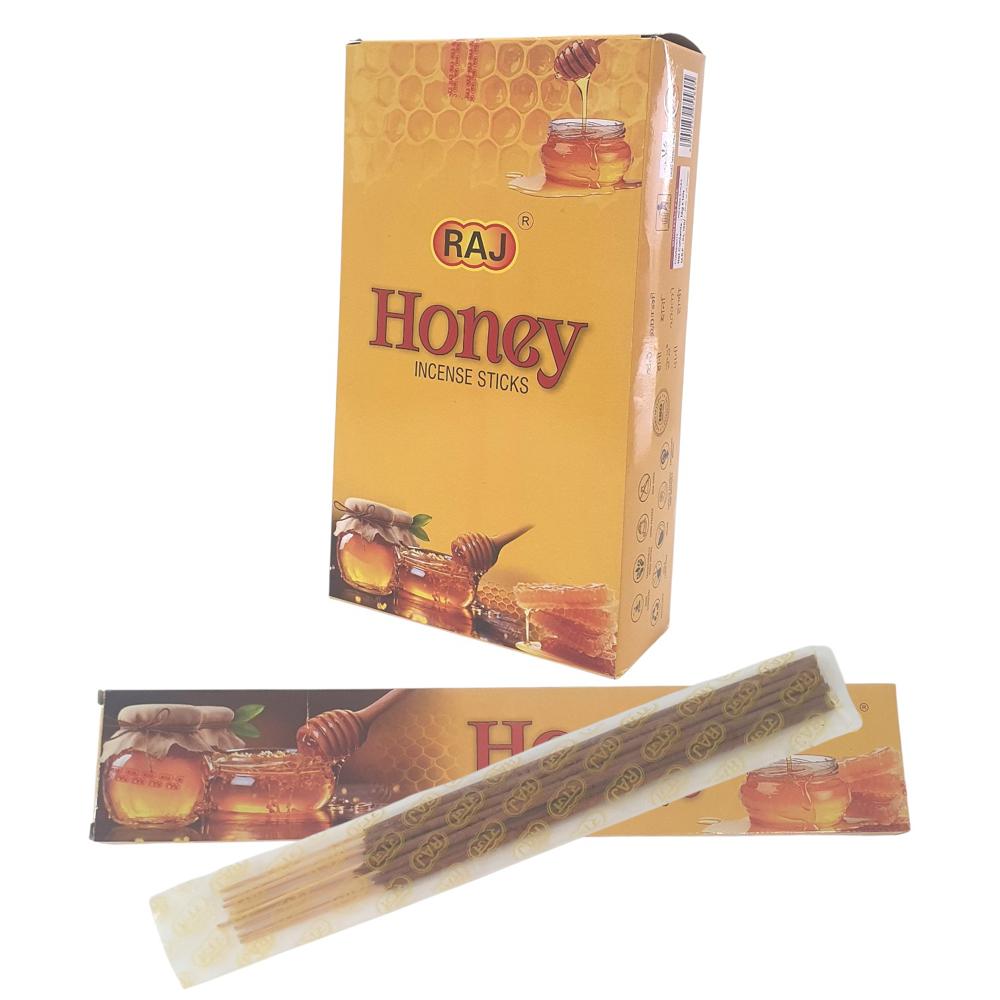 Honey Fragrance Incense Sticks - Burning Time: 30 Minutes