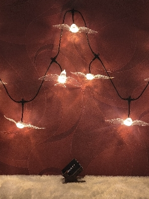 Crystal Sparrow String Light - Dimension (L*W*H): 220Mmx140Mmx35Mm Millimeter (Mm)