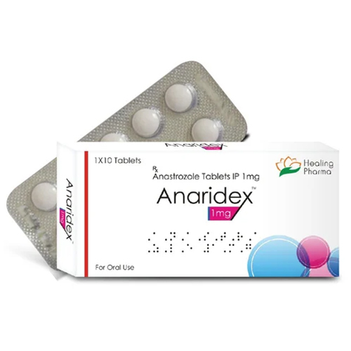 Anaridex Anastrozole 1mg Tablet, Anti-Cancer Breast Cancer Medicine