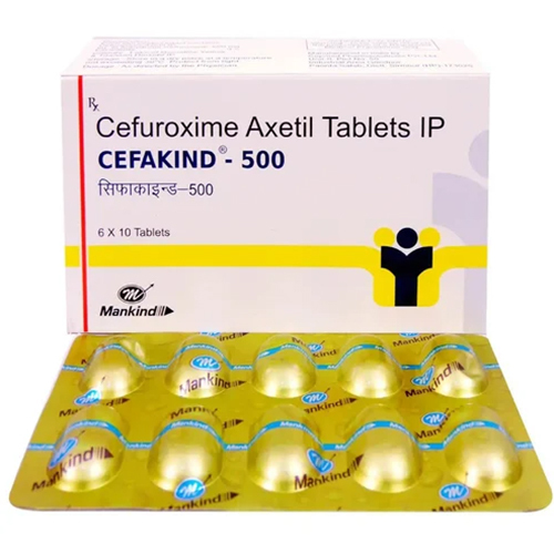 Cefuroxime Axetil 500 Mg Tablets