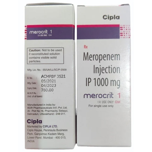 Meropenem 1 Gm Injection