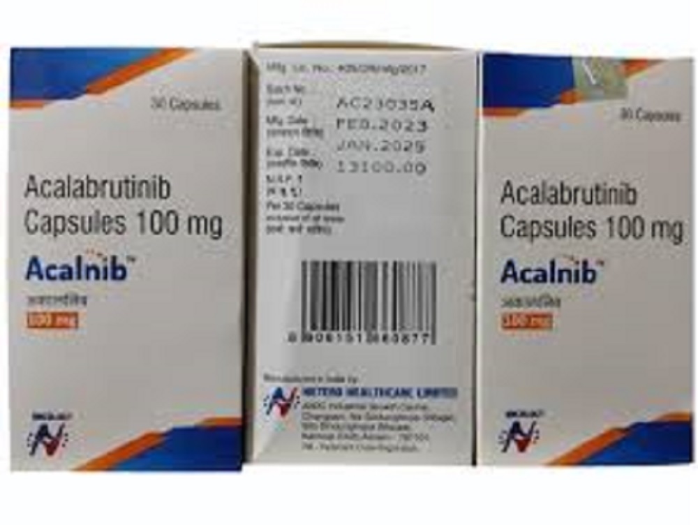Acalnib Acalabrutinib 100mg Tablet, Oncology Anti-Cancer Medicine