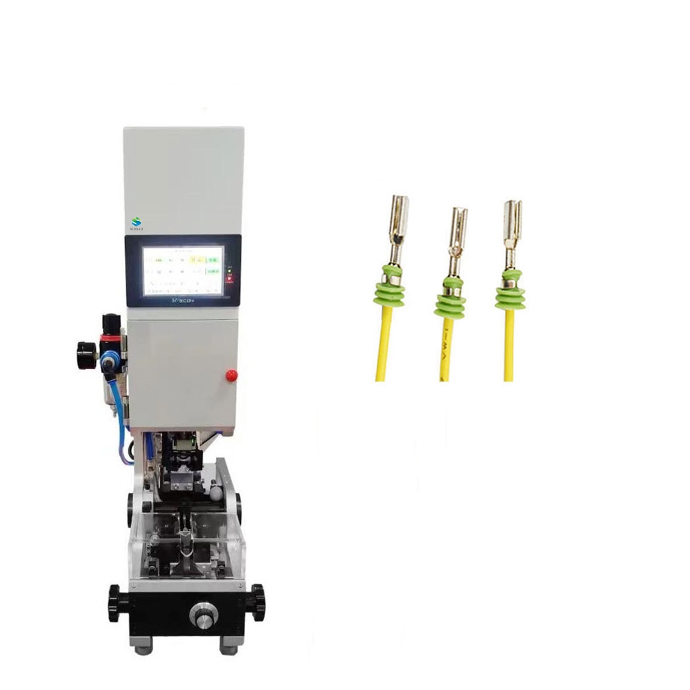 Semi-Automatic cable waterproof plug sealing inserting machine