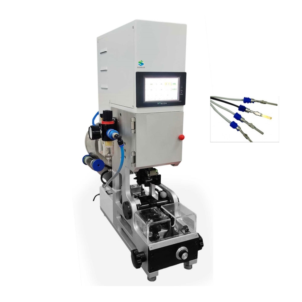 Semi-Automatic cable waterproof plug sealing inserting machine