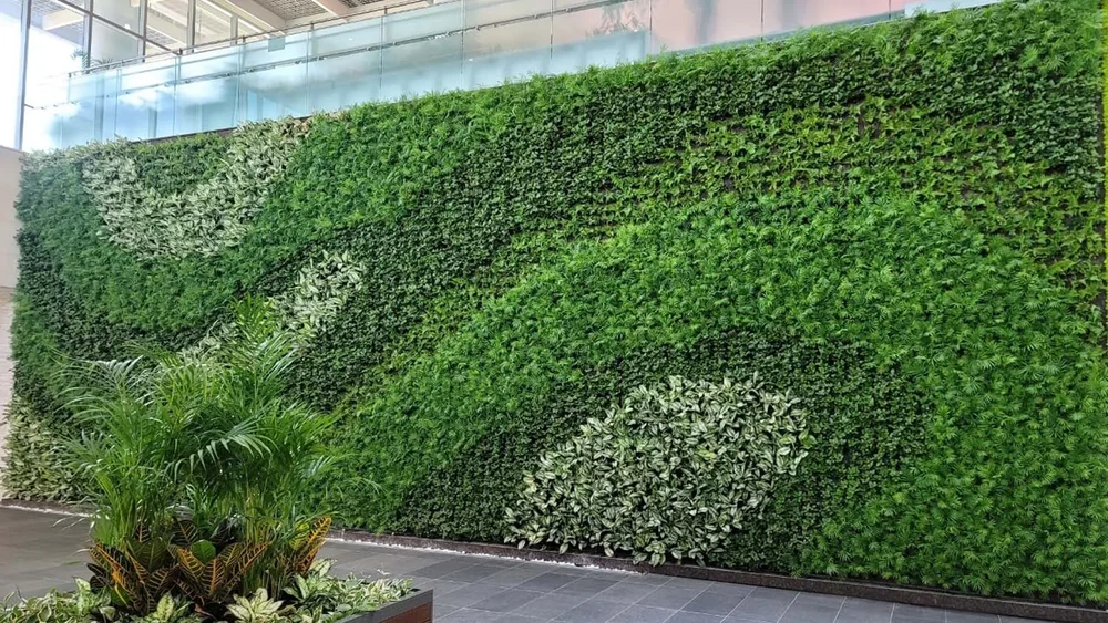 Artificial Vertical Green Wall