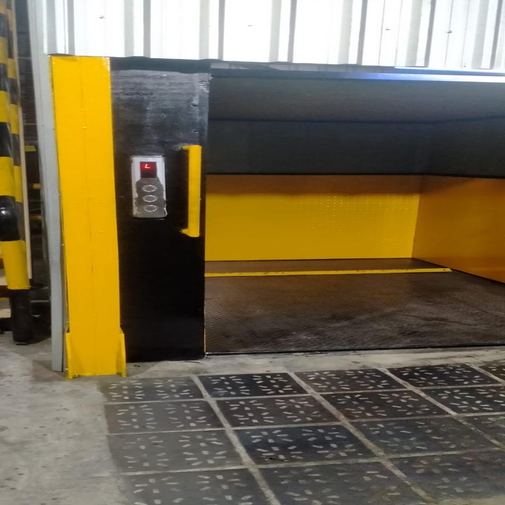 Covered Structure Material Lift - Stainless Steel, 5 Ton Load, 5m Lift Height | Over Speed Protection, Repeated Door Closing Safety