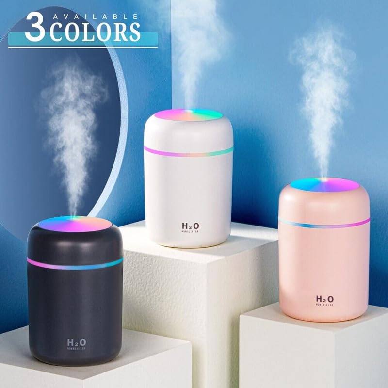 Humidifiers With Colorful Light For Room,