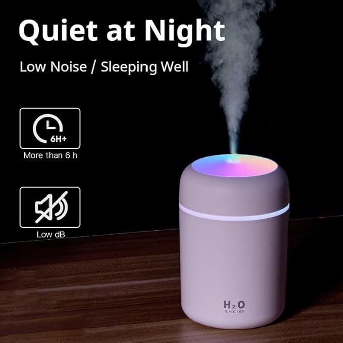 Humidifiers With Colorful Light For Room,