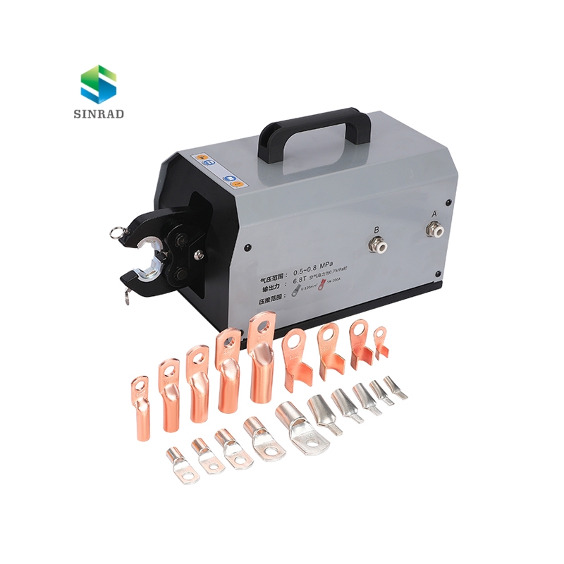 High-performance hand compact light wire terminal tube 6-120mm Cable Lug Pneumatic Crimping tool Machine