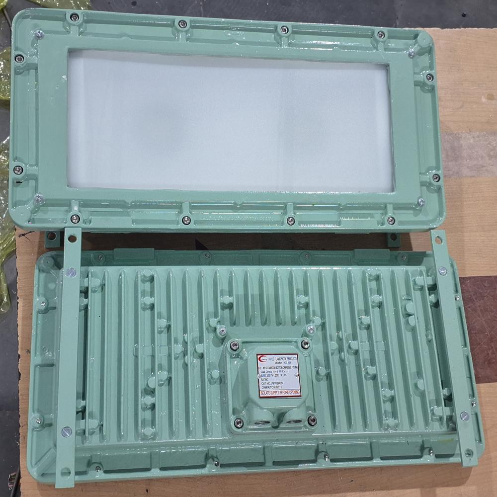 Flameproof Clean Room Bottom Openable Lighting Fitting