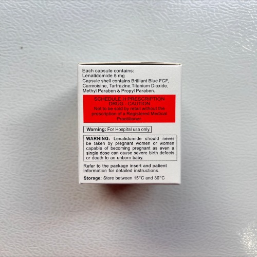 Lenalid 5 Mg Capsule - Recommended For: Doctor