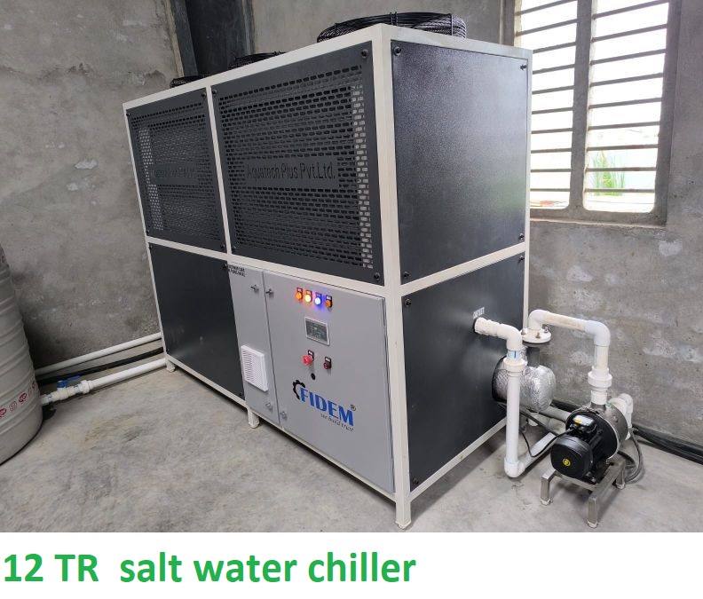12 TR  salt water chiller 