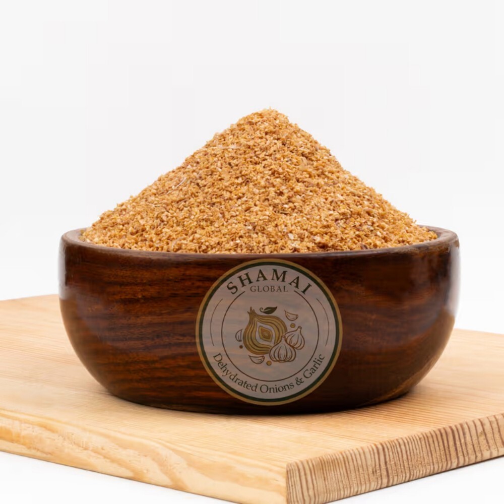 Dehydrated Garlic Granules - Preserving Compound: None Added A   Typically No Preservatives; Pure Garlic.