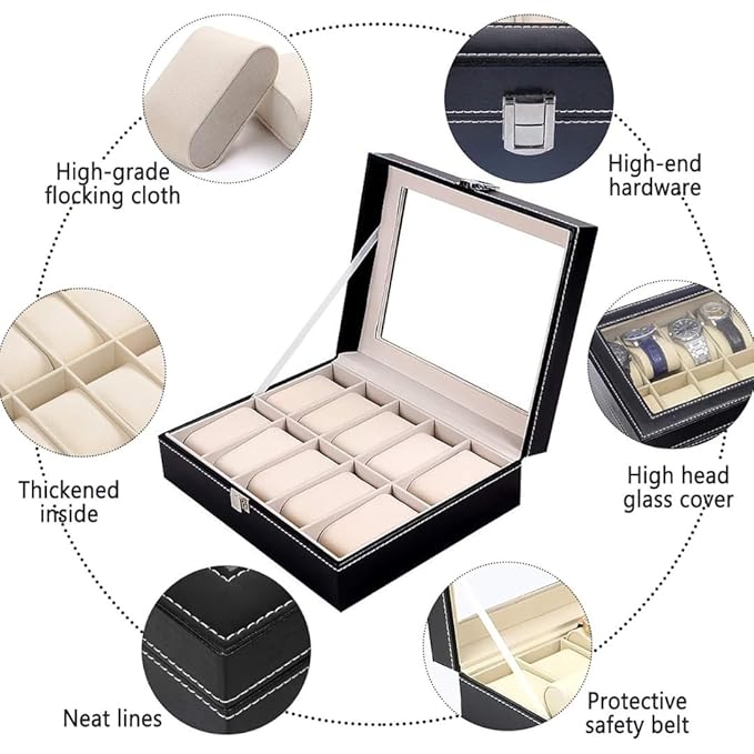12 Slot Watch Boxes