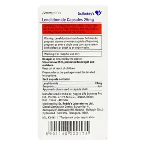 Lenangio 25 mg Capsule