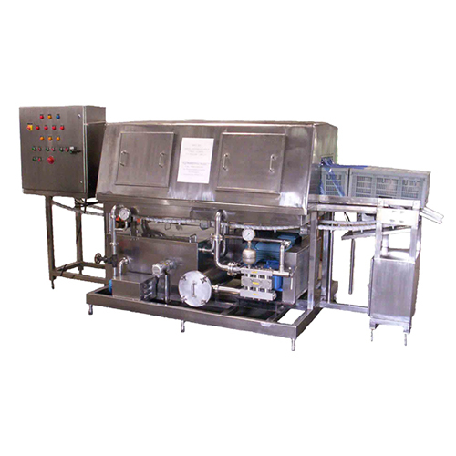 High Pressure Crate Washer With Triplex Plunger