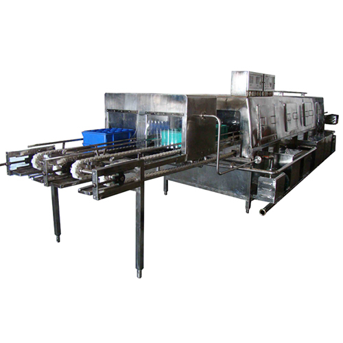 Standard Double Track Type Crate Washer