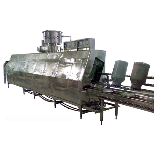 Straight Through Single Track Type Can Washer - Color: Silver